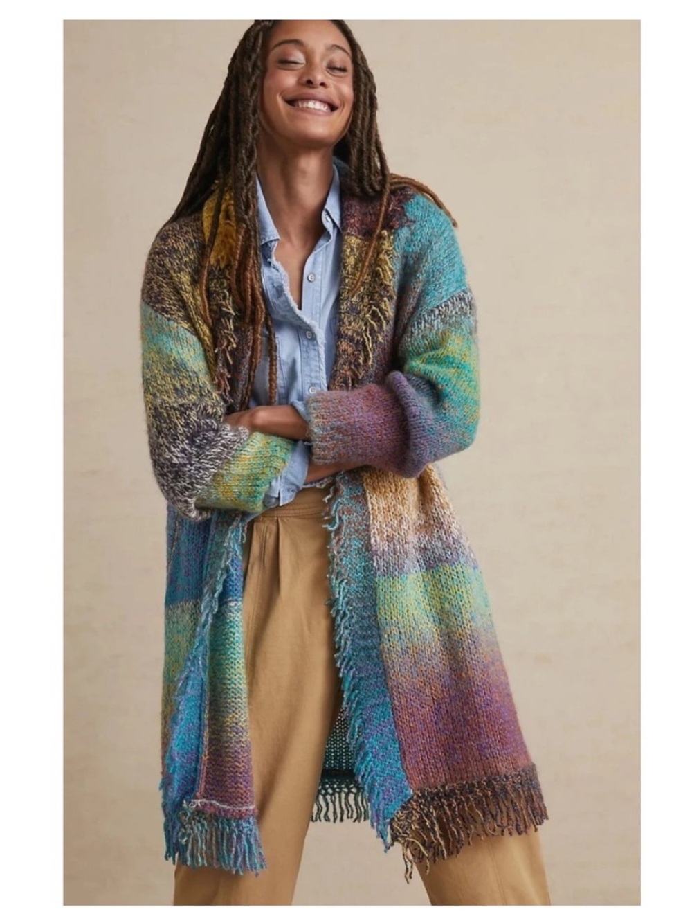 Anthropologie Greylin Knit Cardigan